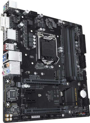 Материнская плата microATX LGA1151 GIGABYTE B360M D3P