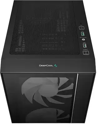 Корпус Deepcool Matrexx 55 V4 черный без БП ATX 7x120mm 2x140mm 2xUSB3.0 audio bott PSU