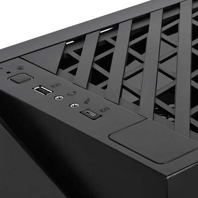 Корпус SilverStone LD03-AF, черный, mini-ITX, Без БП (SST-LD03B-AF)