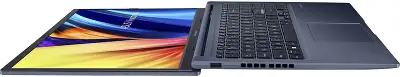 Ноутбук Asus Vivobook 15 X1502VA-BQ924 Core i7 13620H 16Gb SSD512Gb Intel Iris Xe graphics 15.6" IPS FHD (1920x1080) без ОС blue WiFi BT Cam (90NB10T1-M01890)