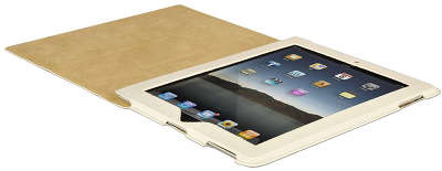 Кожаный чехол BeyzaCases Executive II Case для iPad 2/3/4, белый [BZ20355]