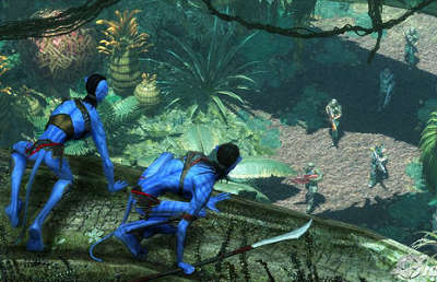 Игра для PSP  James Cameron’s Avatar: The Game