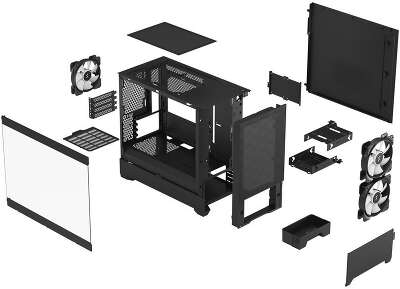Корпус Design Pop Mini Air RGB TG Clear Tint (FD-C-POR1M-06) Fractal Design