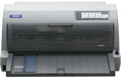 Принтер матричный EPSON LQ-690 (A4+, 24pin, 529 cps, USB, LPT) (C11CA13051)