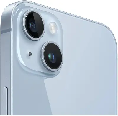 Смартфон Apple A2882 iPhone 14 128Gb 6Gb голубой моноблок 3G 4G 1Sim 6.1" 1170x2532 iOS 16 12Mpix 802.11 a/b/g/n/ac/ax NFC GPS GSM900/1800 GSM1900 Protect