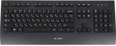 920-005215 Logitech Клавиатура K280E USB оригинальная заводская гравировка RU/LAT