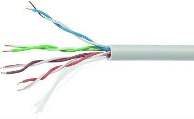 Cablexpert  [UPC-5040E-SOL] Кабель UTP кат.5e, 4 пары, 0.40 мм 305 м, ССА одножильный 