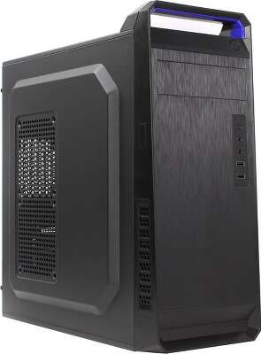 Корпус PowerCool S2013BK, черный, ATX, Без БП (S2013BK-500W)