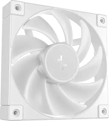 Вентилятор для корпуса Deepcool FD12 ARGB 120х120x25 белый 4-pin 26.9дБ (R-FD12-WHAPN1-G) Ret