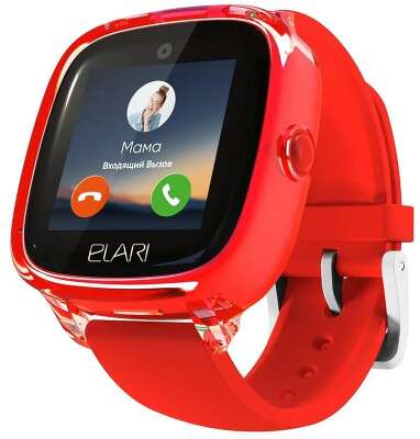 Elari Смарт-часы KidPhone Fresh 4G - Red