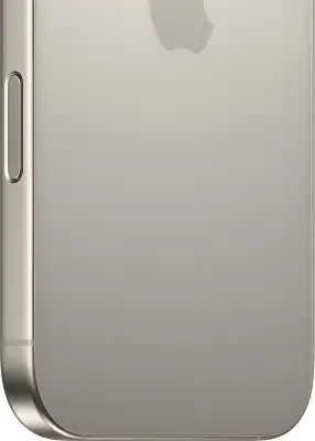 Смартфон Apple A3294 iPhone 16 Pro 256Gb титан моноблок 3G 4G 2Sim 6.3" 1206x2622 iOS 18 48Mpix 802.11 a/b/g/n/ac/ax/be NFC GPS Protect