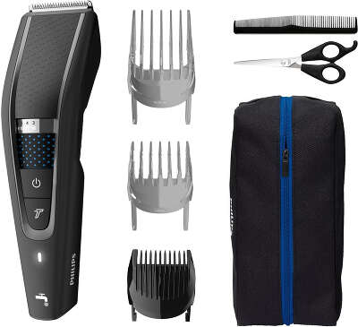 Машинка для стрижки Philips HC5632/15 черный (насадок в компл:3шт)