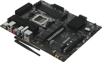 Материнская плата MSI PRO B650-S WIFI Socket AM5 AMD B650 4xDDR5 ATX AC`97 8ch(7.1) 2.5Gg RAID+HDMI+DP