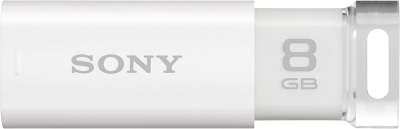 Модуль памяти USB2.0 Sony USM8GPW 8 Гб MicroVault Click, белый