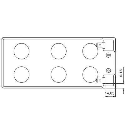 Батарея для ИБП CSB HR1234W F2 12В 9Ач