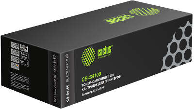 Картридж лазерный Cactus CS-S4100 SCX-4100D3 черный (3000стр.) для Samsung SCX-4100 с чипом