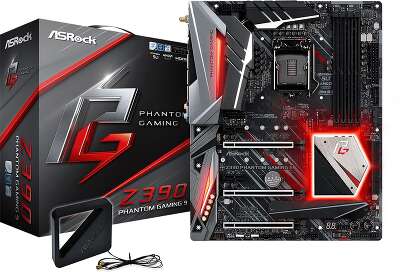 Материнская плата ATX LGA1151v2 ASRock Z390 Phantom Gaming 9