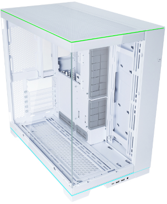 Корпус LIAN LI O11 Dynamic EVO RGB White, Medium Case: EATX/ATX/M-ATX/ITX, 2xUSB 3.0, 1xUSB 3.1 Type-C, 1xAudio, Included Fans: none