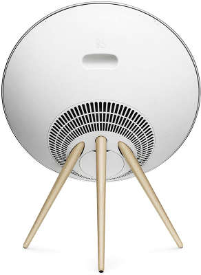 Акустическая система Bang & Olufsen BeoPlay A9 (2nd gen.), белая, ножки - клён