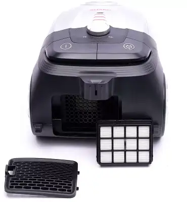 Пылесос Sharp/ Пылесос, 1900 Вт, уборка: сухая, пылесборник - мешок, 2.3 л,серебристый