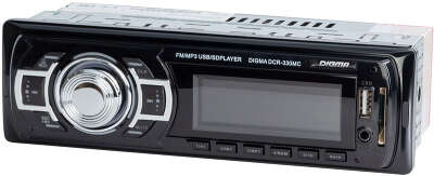 Автомагнитола Digma DCR-330MC 1DIN 4x50Вт USB 2.0 AUX