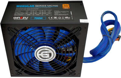 Блок питания 700W Ginzzu MC700 14CM 80+Bronze