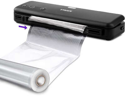 Вакуумный упаковщик Kitfort KT-1509-1 130Вт 6л/мин 0.7Бар шир.пак.:29см черный