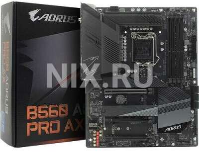 Материнская плата ATX LGA1200 GIGABYTE B560 AORUS PRO AX