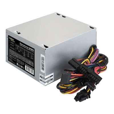Exegate EX292241RUS Блок питания 850W ExeGate UNS850 (ATX, 12cm fan, 24pin, 2x(4+4)pin, 2xPCI-E, 5xSATA, 3xIDE)
