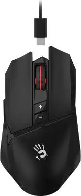 Мышь A4Tech Bloody R36 Ultra черный оптическая 12000dpi беспров. USB 7but