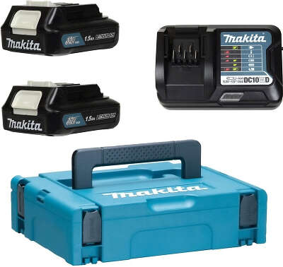 Батарея аккумуляторная Makita BL1016 10.8В 1.5Ач Li-Ion (З/У в компл.) (197644-6)