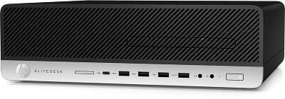 Компьютер HP EliteDesk 800 G5 SFF i7-9700/16/512 SSD/Multi/Kb+Mouse/W10Pro,черный/серебристый (7PF03EA)