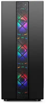 Корпус Accord ACC-CL290B черный без БП ATX 4x120mm 2xUSB2.0 1xUSB3.0 audio