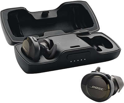 Наушники беспроводные Bose SoundSport Free Wireless In-Ear Headphones, Black [774373-0010]