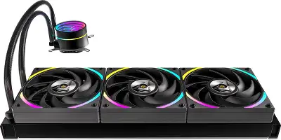 Система водяного охлаждения Formula Oasis L360 ARGB Soc-AM5/AM4/1200/2066/1700/1851 черный 4-pin 1-27dB Al+Cu 360W Ret (OASIS L360 ARGB BK)