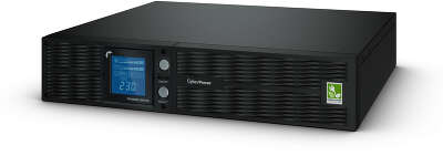 ИБП CyberPower PR1000ELCDRT2UA, Rackmount, Line-Interactive, 1000VA/900W, 8 IEC-320 С13 розеток, USB&Serial, RJ11/RJ45, SNMPslot, LCD дисплей, Black, 0.6х0.5х0.3м., 30.2кг./ UPS Line-Interactive CyberPower PR1000ELCDRT2UA 1000VA/900W USB/RS-232/Dry/EPO/SN