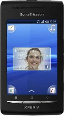 Смартфон Sony Ericsson E15i/X8i, Black Blue