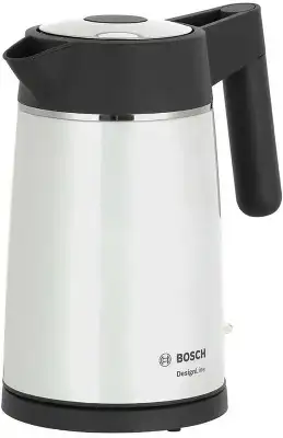 Чайник электрический Bosch TWK5P471 1.7л. 2400Вт серый/черный корпус: металл/пластик