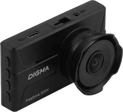 Видеорегистратор Digma FreeDrive 300W черный 4Mpix 1440x2560 130гр.
