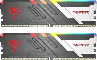 Набор памяти DDR5 DIMM 2x16Gb DDR6200 Patriot Memory Viper Venom RGB (PVVR532G620C40K)