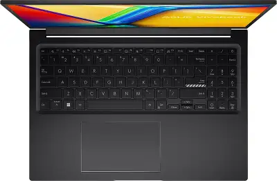 Ноутбук Asus VivoBook 16X M3604YA-MB247 Ryzen 7 7730U 16Gb SSD512Gb AMD Radeon Graphics 16" IPS WUXGA (1920x1200) без ОС black WiFi BT Cam (90NB11A1-M00B70)