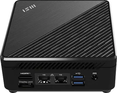 Неттоп MSI Cubi N ADL-017BRU N100 (0.8) UHDG без ОС 2xGbitEth WiFi BT 65W черный (936-B0A911-079)