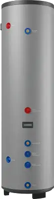 Водонагреватель Thermex Espero 300 F 24кВт 300л через теплообменник напольный/серый