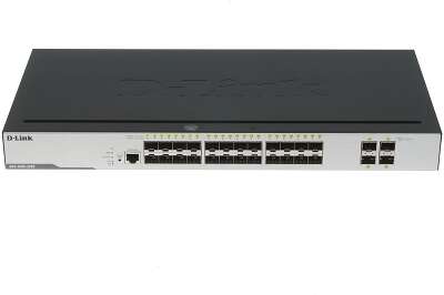 D-Link DGS-3000-28SC/A1A Управляемый L2 стекируемый коммутатор с 20 портами 100/1000Base-X SFP, 4 комбо-портами 100/1000Base-T/SFP и 4 портами 10GBase-X SFP+
