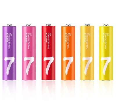 Батарея CUKTECH AAA rainbow alkaline battery (24 pellet)