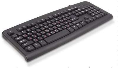 Клавиатура Lime K-0494 RLSK USB Standart Black 104 keyboard with RUS/LAT keys and Special scroll key, Rus(red)/Lat(white),LOGO: LIME(logo color: white), brown box, cable: 1.5 m {20}