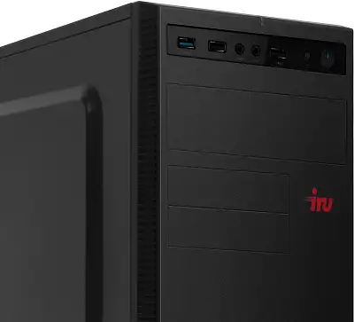 ПК IRU Corp 315 MT i5 9400F (2.9) 8Gb SSD256Gb GT710 2Gb FreeDOS GbitEth 500W черный (2018754)