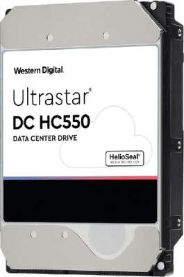 Жесткий диск SATA3 16Tb [WUH721816ALE6L4/0F38462] (HDD) Western Digital Ultrastar DC HC550, 512Mb