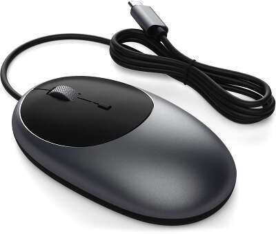 Мышь Satechi C1 USB-C Wired Mouse, Space Grey [ST-AWUCMM]