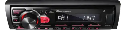 Автомагнитола Pioneer MVH-S235BT 1DIN 4x50Вт 2 RDS